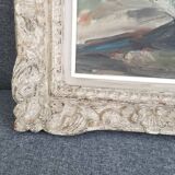 Claude aliotti (1925-1989) - oil on canvas - 54 x 65 cm