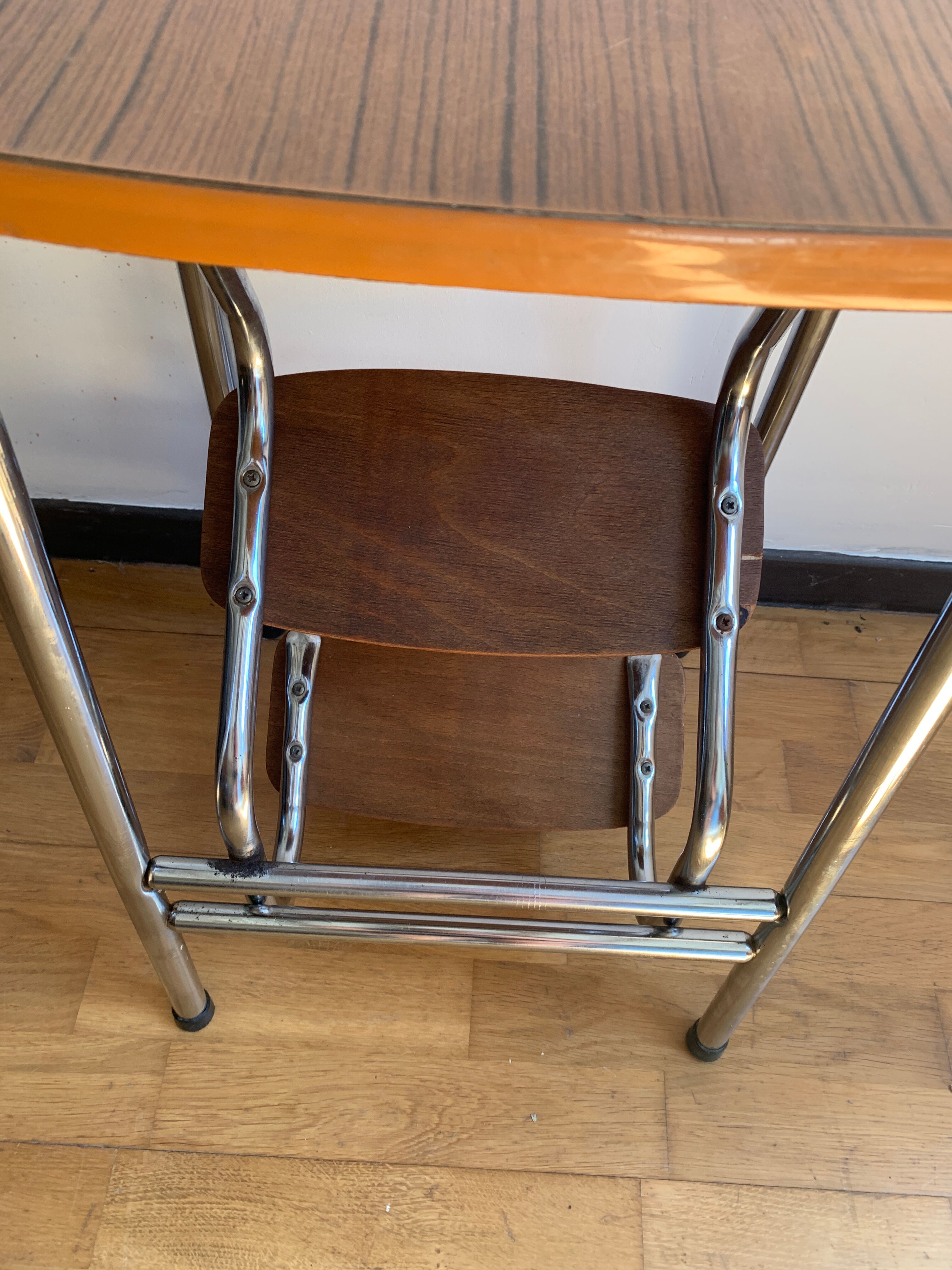 Formica stepladder stool