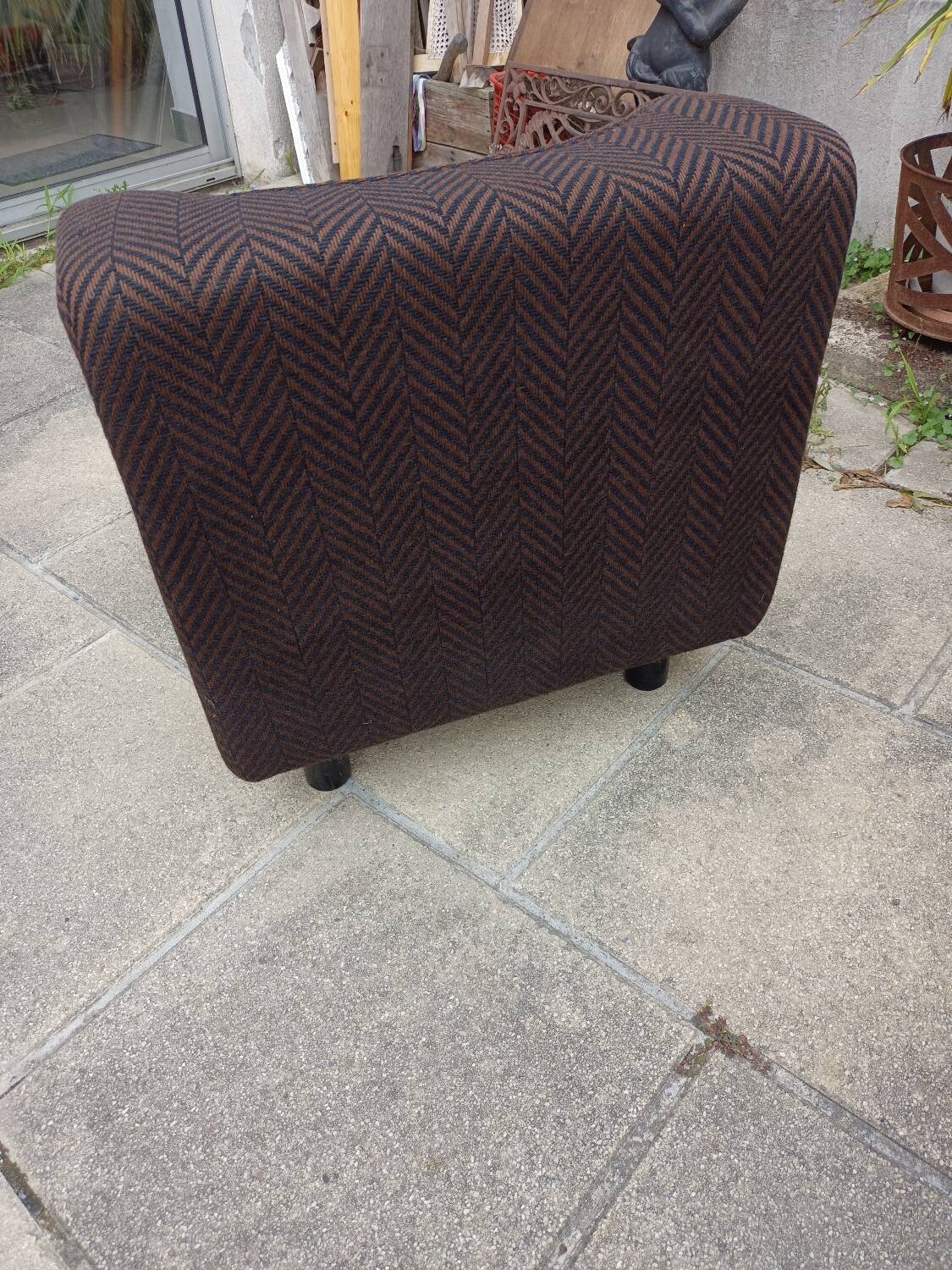 Pair of Tito Agnoli low chairs