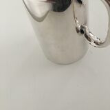 Silver metal coffee maker