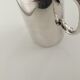 Silver metal coffee maker