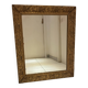 Rectangular framed mirror in wood and gilded stucco – Louis XV Rococo style