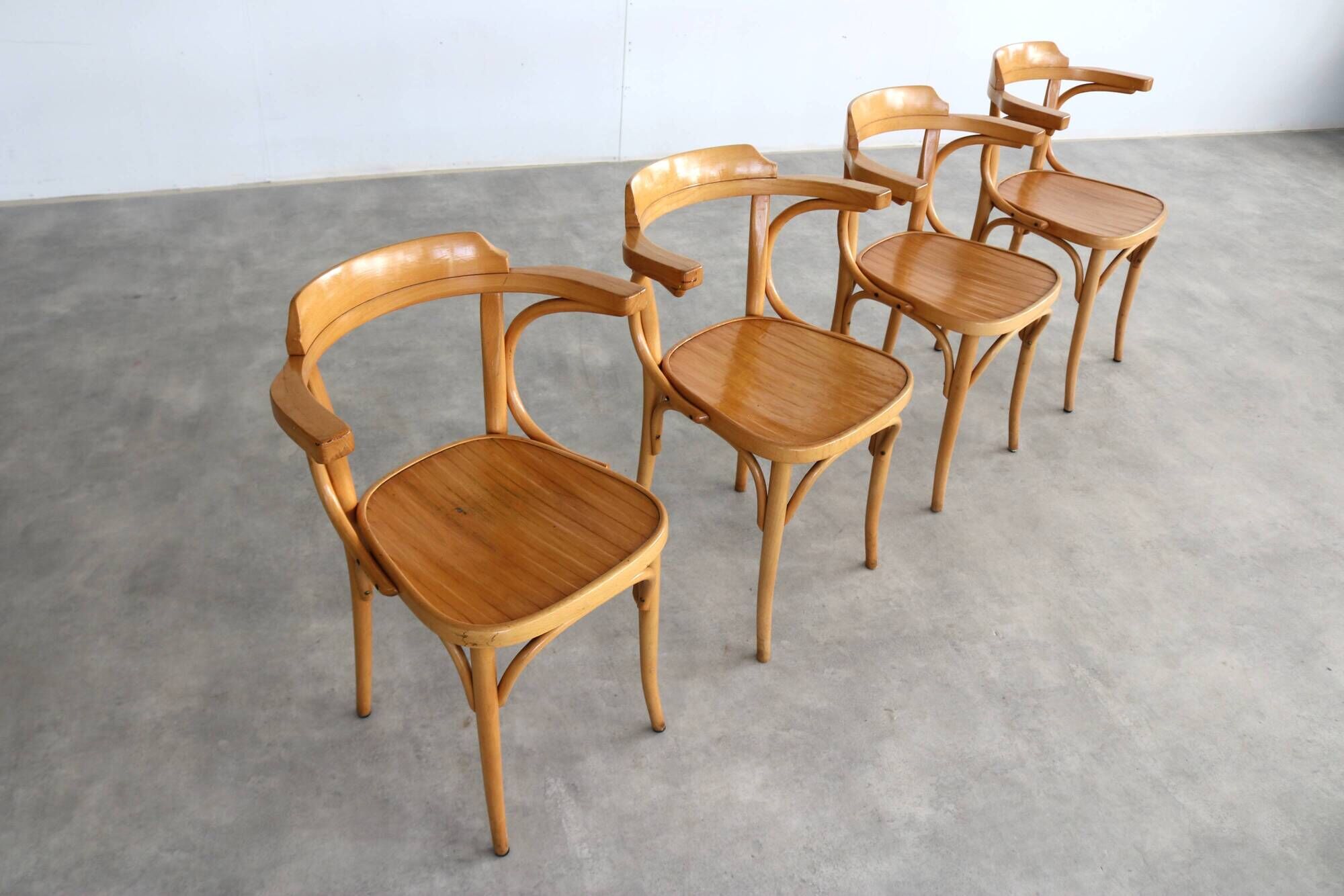 Vintage dining chairs | chairs | 1960s | Thonet style