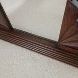 Art deco wooden frame