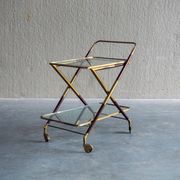 1950s Italian Bar Trolley, Attributed to Cesare Lacca