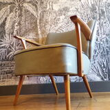 Vintage cocktail armchair 1950