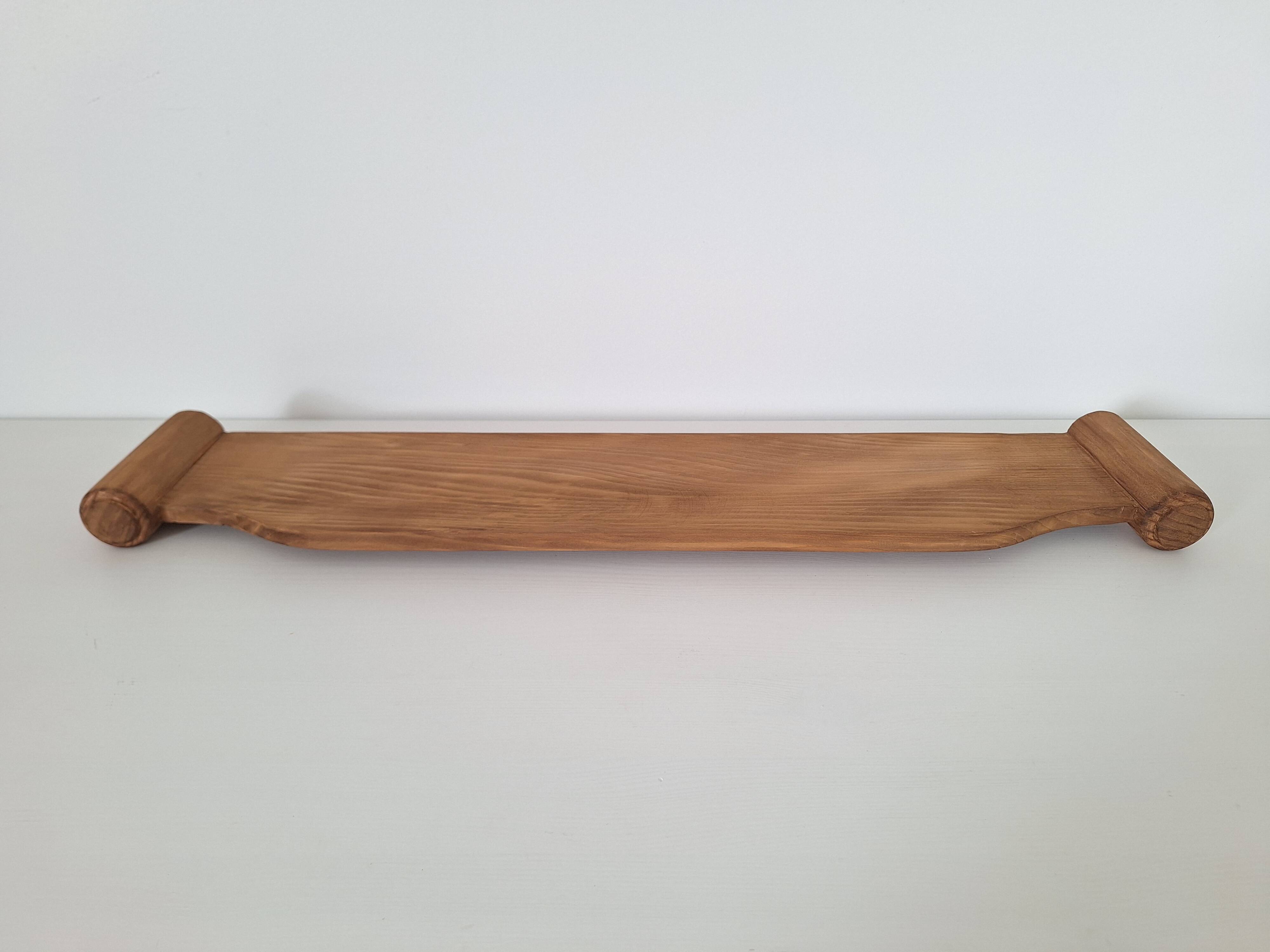 Etagère / Table murale en bois vintage