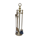 Serviteur de cheminée en bronze ou laiton
