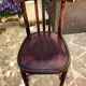 Set of three bistro chairs