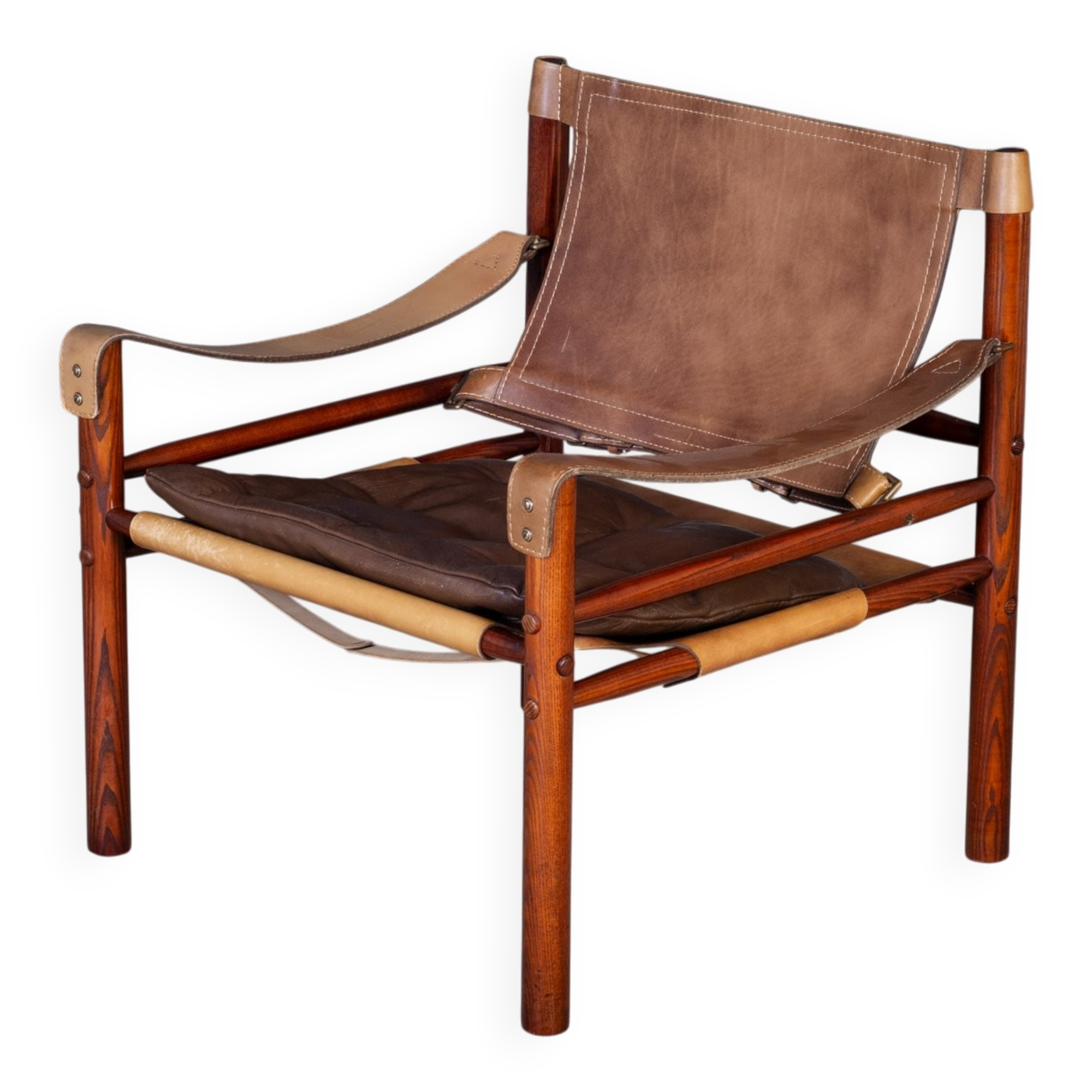 Safari chair by Arne Norell, Sweden, 1960s
