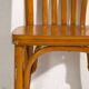 Set of antique bistro chairs (circa 1920). Set of 2 pieces, no. 5
