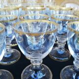 43-piece crystal service