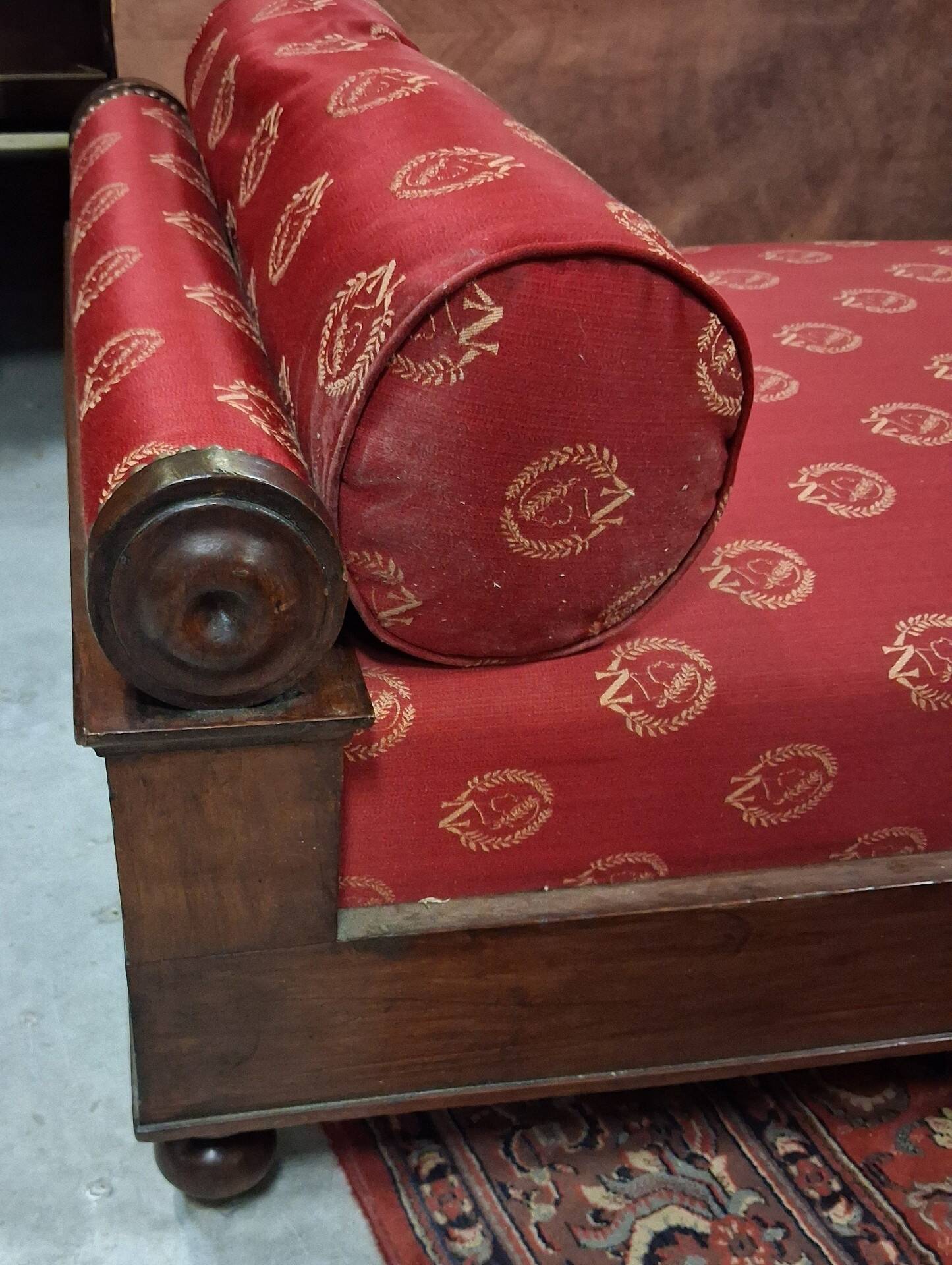 Méridienne ou Récamier époque Empire -