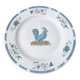 Large presentation plate in Limoges porcelain Bernardaud — Jean Lurçat