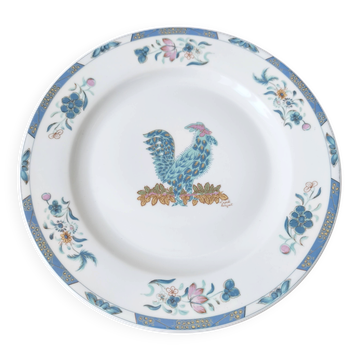 Large presentation plate in Limoges porcelain Bernardaud — Jean Lurçat