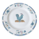Large presentation plate in Limoges porcelain Bernardaud — Jean Lurçat