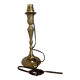 Golden brass candle holder lamp