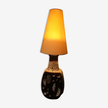 Lampe de sol "fat lava" par Hustadt Leuchten années 70