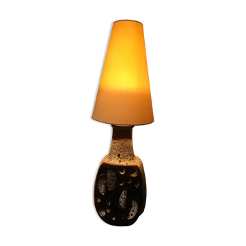 Lampe de sol "fat lava" par Hustadt Leuchten années 70