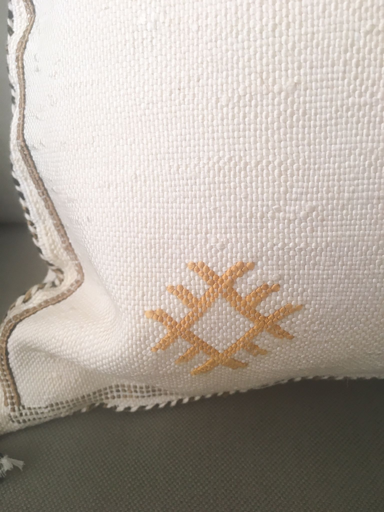 Vegetable silk cushion cover - Sabra