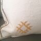 Housse de coussin en soie végétale sabra