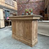 Solid oak bar from the 1950s