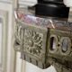 Carved Wood Wall Console, Green Shades of Patina, 18th Century