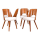 Chaises de Salle à Manger Mid-Century par Oswald Haerdtl pour TON, 1950s, Set de 4