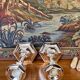 Pair of silver candlesticks