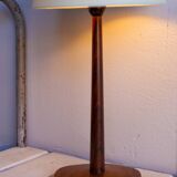 Mid-Century Modern Scandinavian Tall and Slender Teak Table Lamp