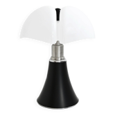 Black "Pipistrello" table lamp by Gae Aulenti for Martinelli.