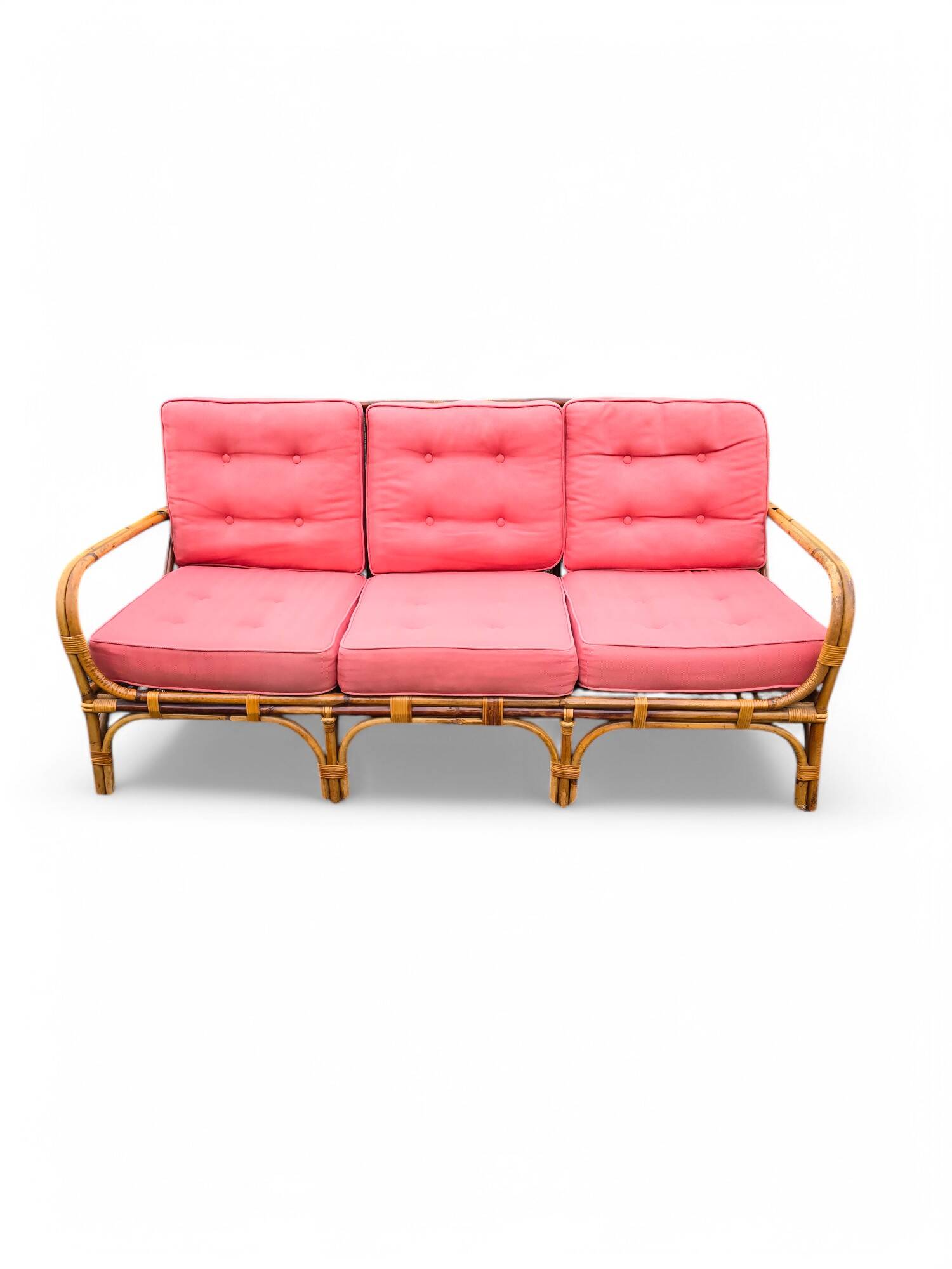 3-piece rattan living room