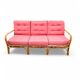 3-piece rattan living room