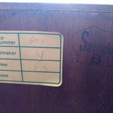 Samcom scandinavian sideboard in teak with hairpin legs