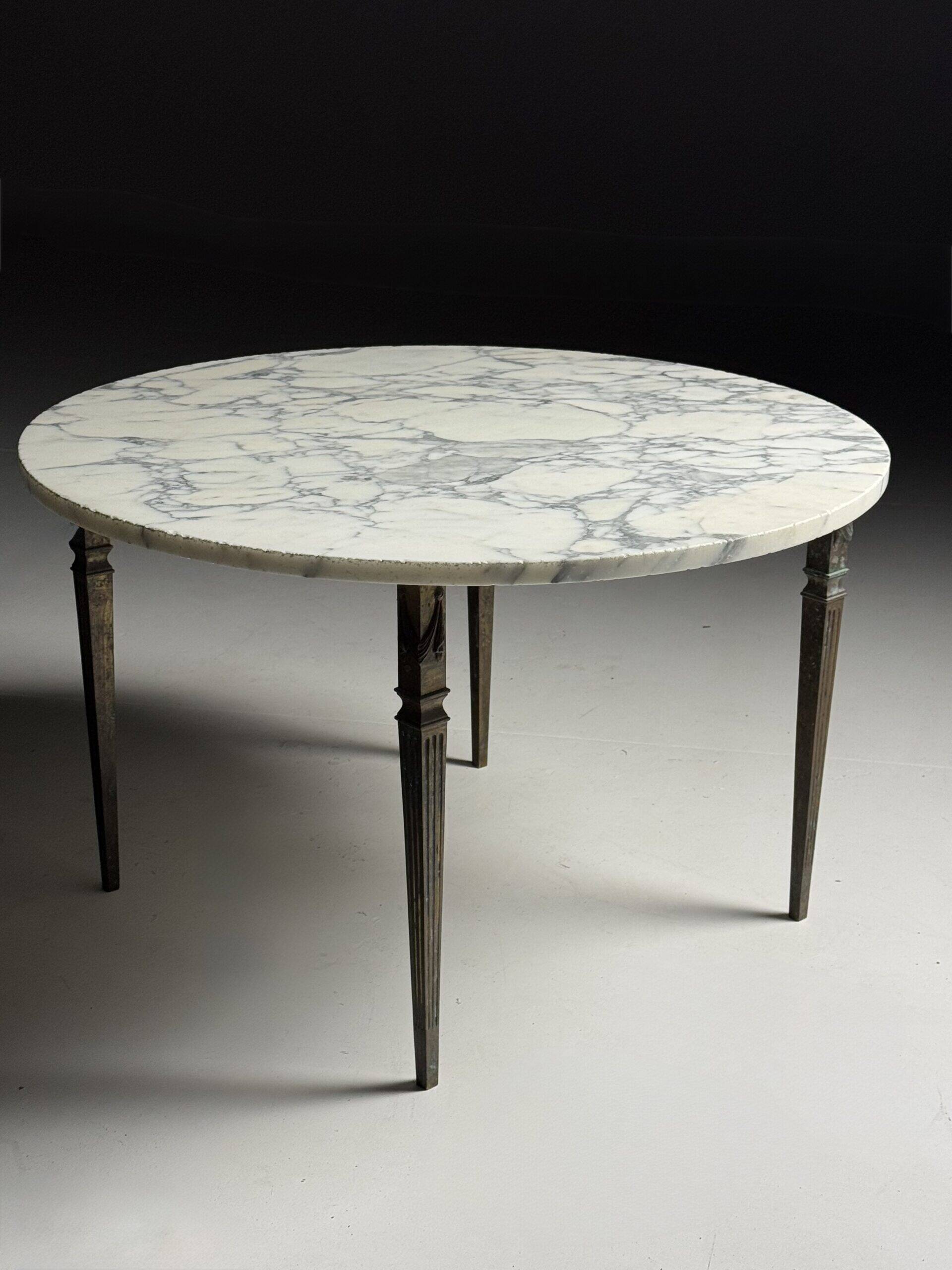 Vintage marble coffee table