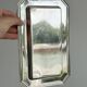 Small vintage stainless steel tray
