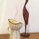 Ceramic pitcher vase by Gabriel Fourmaintraux period 1950