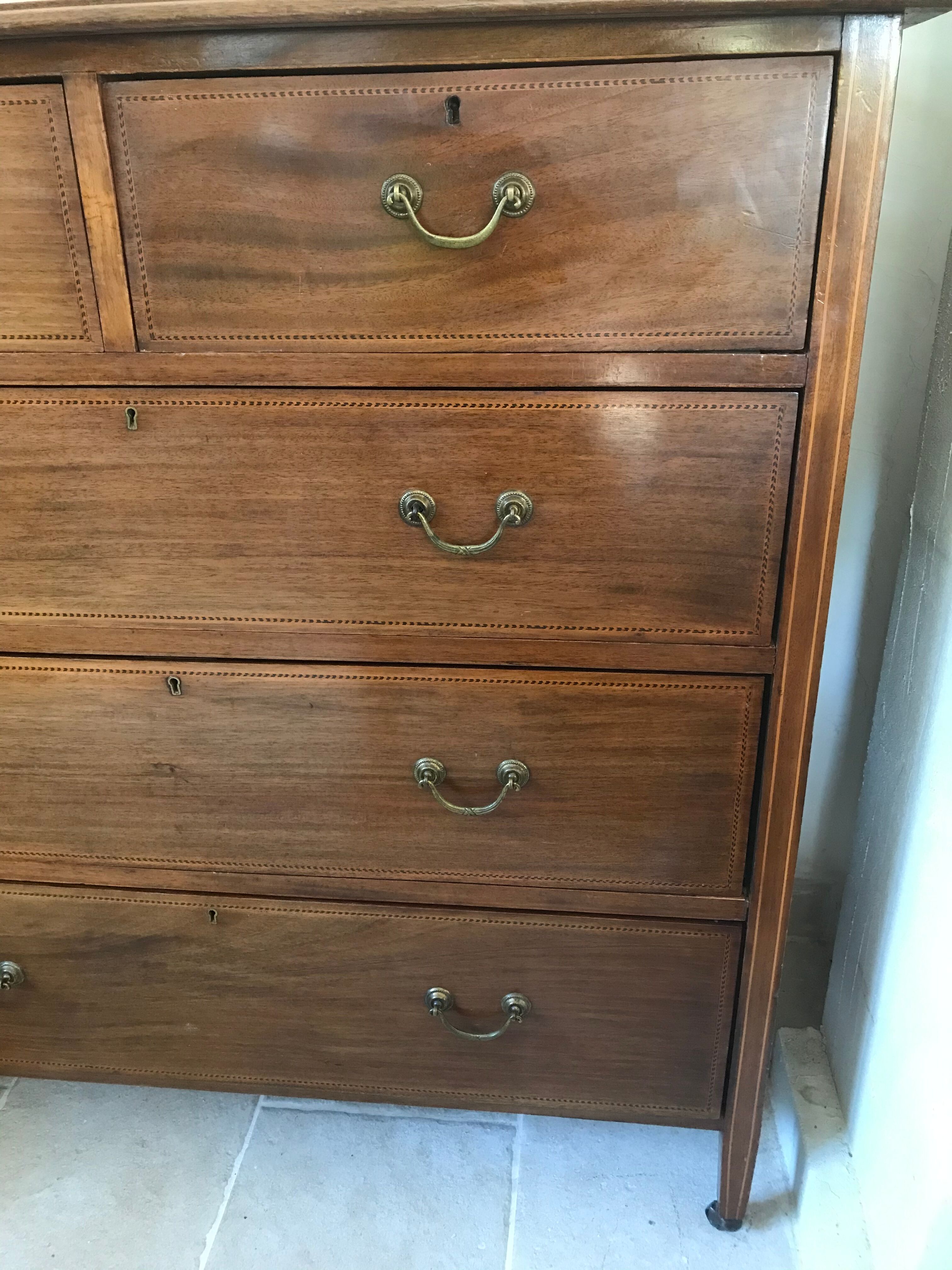 Dresser in rosewood early XXeme