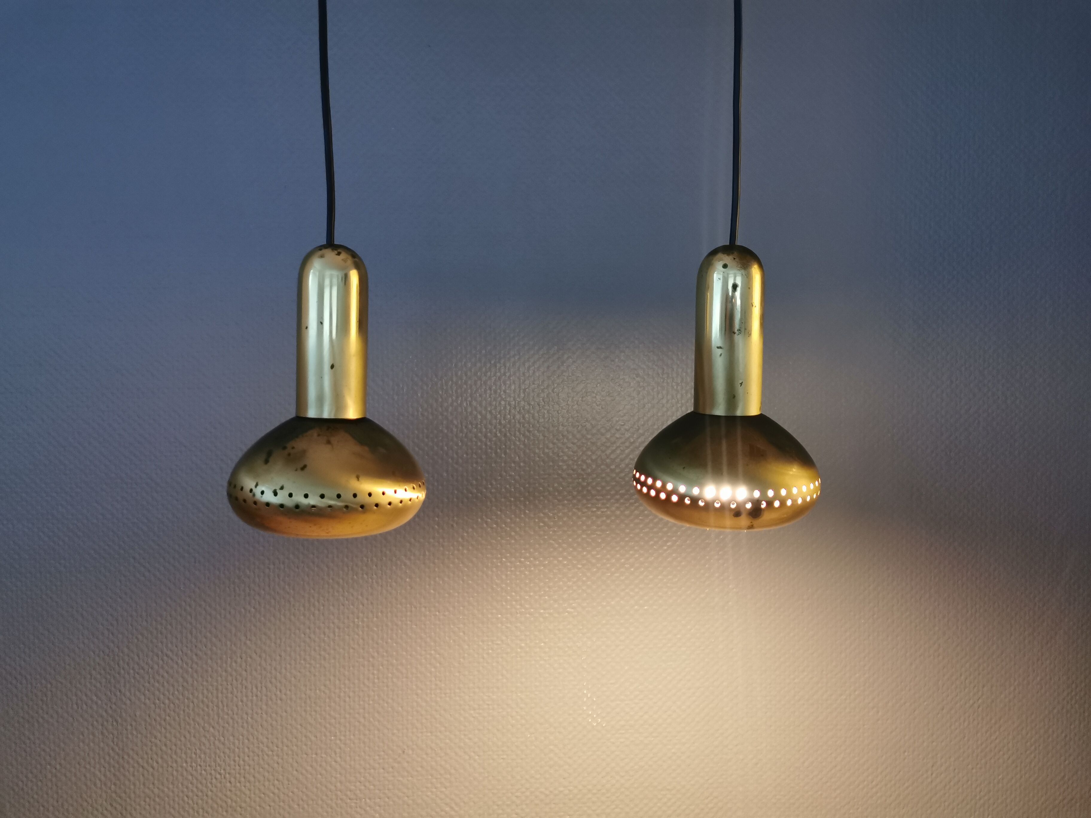 Hanging lamps by Hans Agne Jakobsson