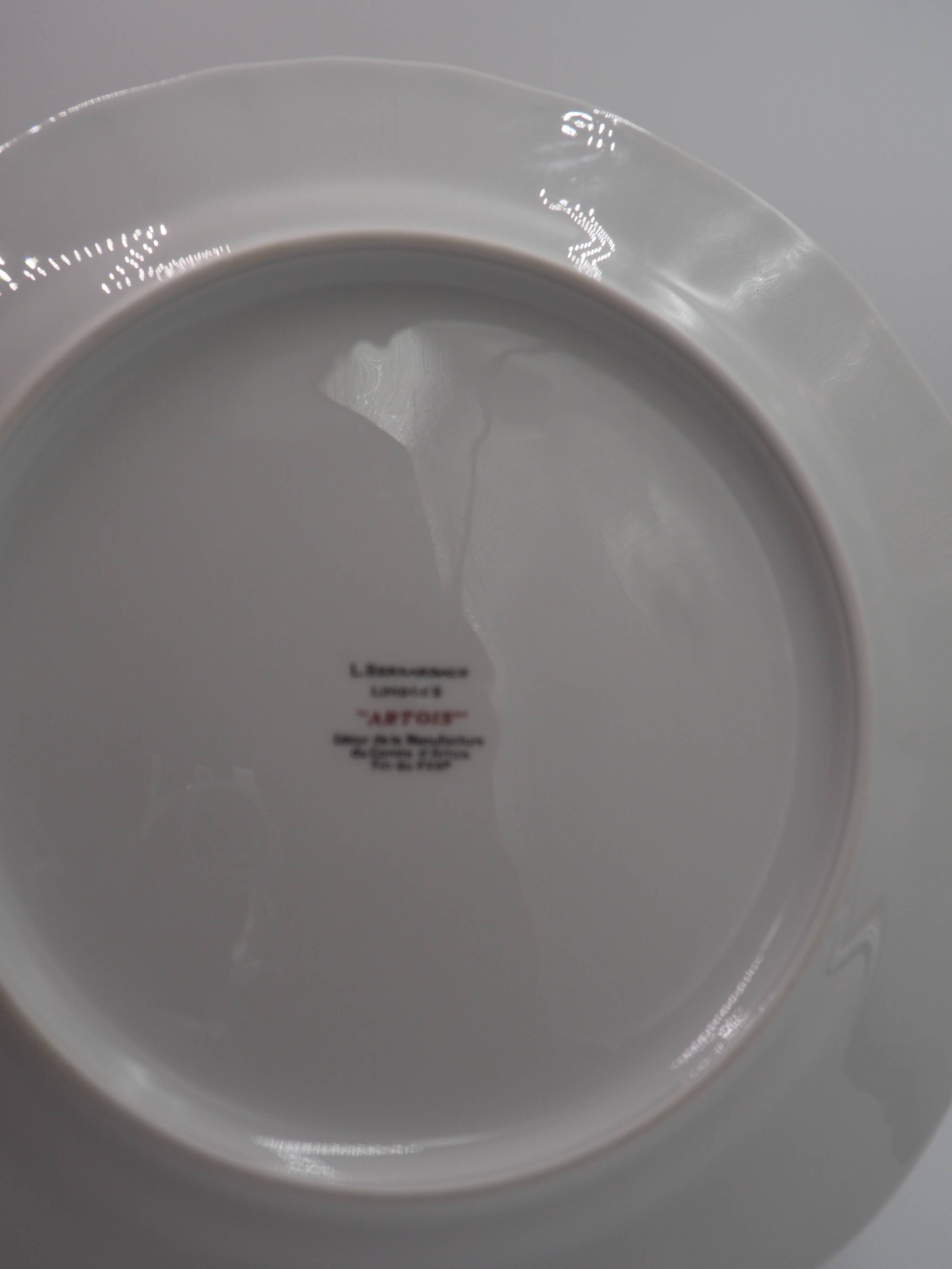 L. Bernardaud "Artois" plates