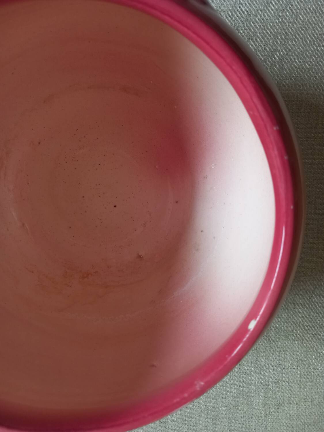 Delphin Massier earthenware cache pot