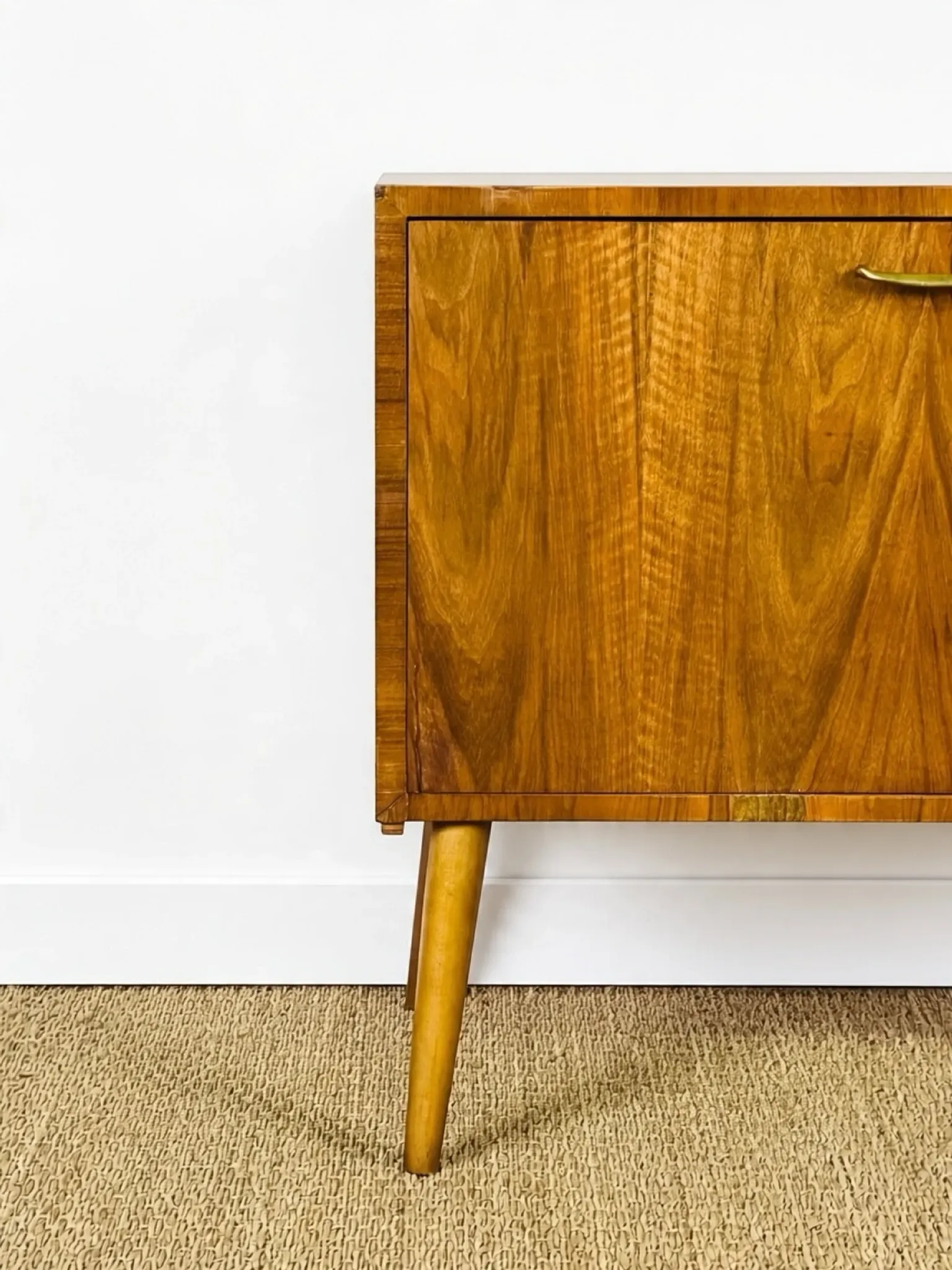 1960s walnut vintage sideboard