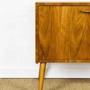 1960s walnut vintage sideboard