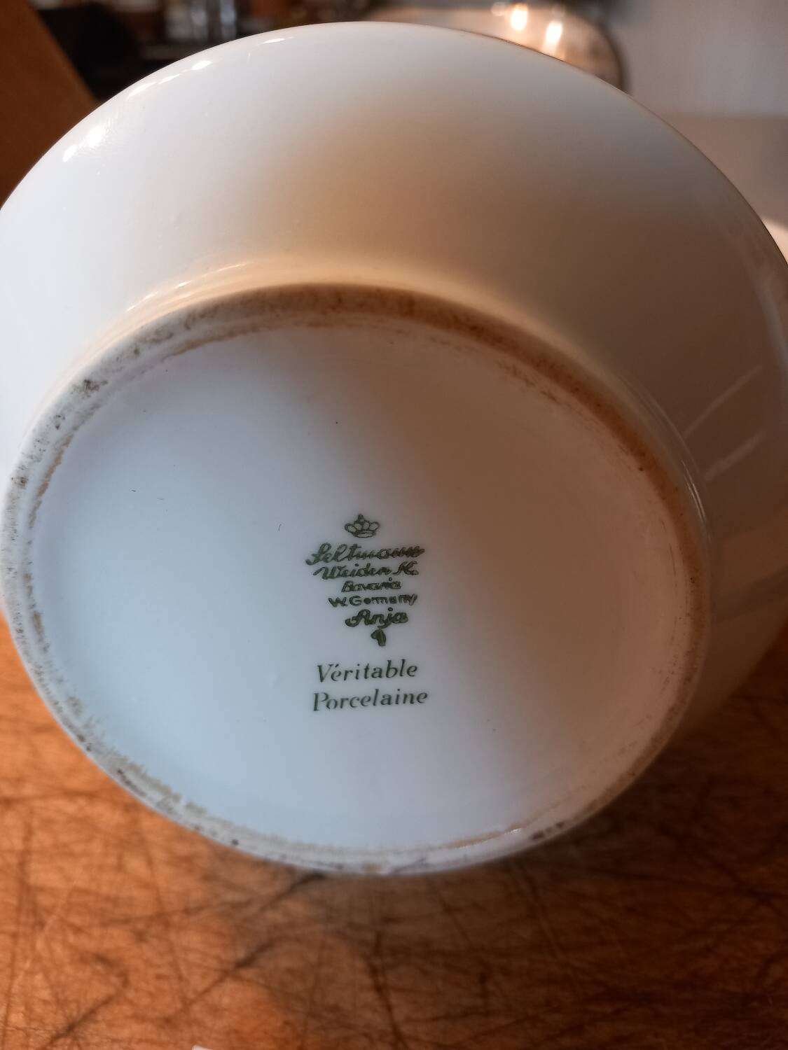 Vintage porcelain coffee maker