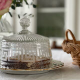 Art deco crystal bell