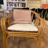 Rattan armchair