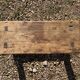 Wooden footrest