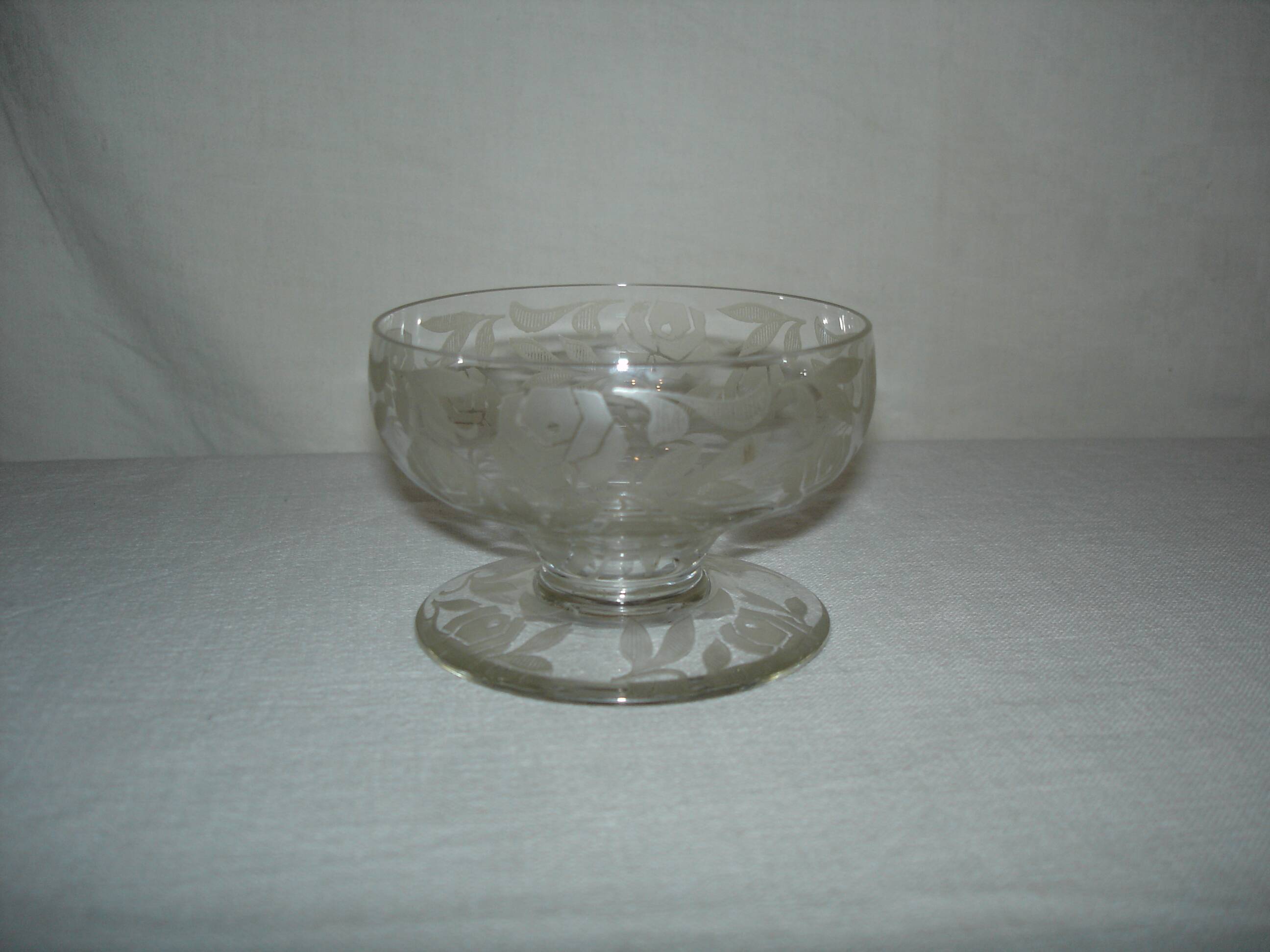 Baccarat fontenay 3 crystal champagne cups