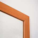 Rectangular modern antique mirror, 123x51 cm