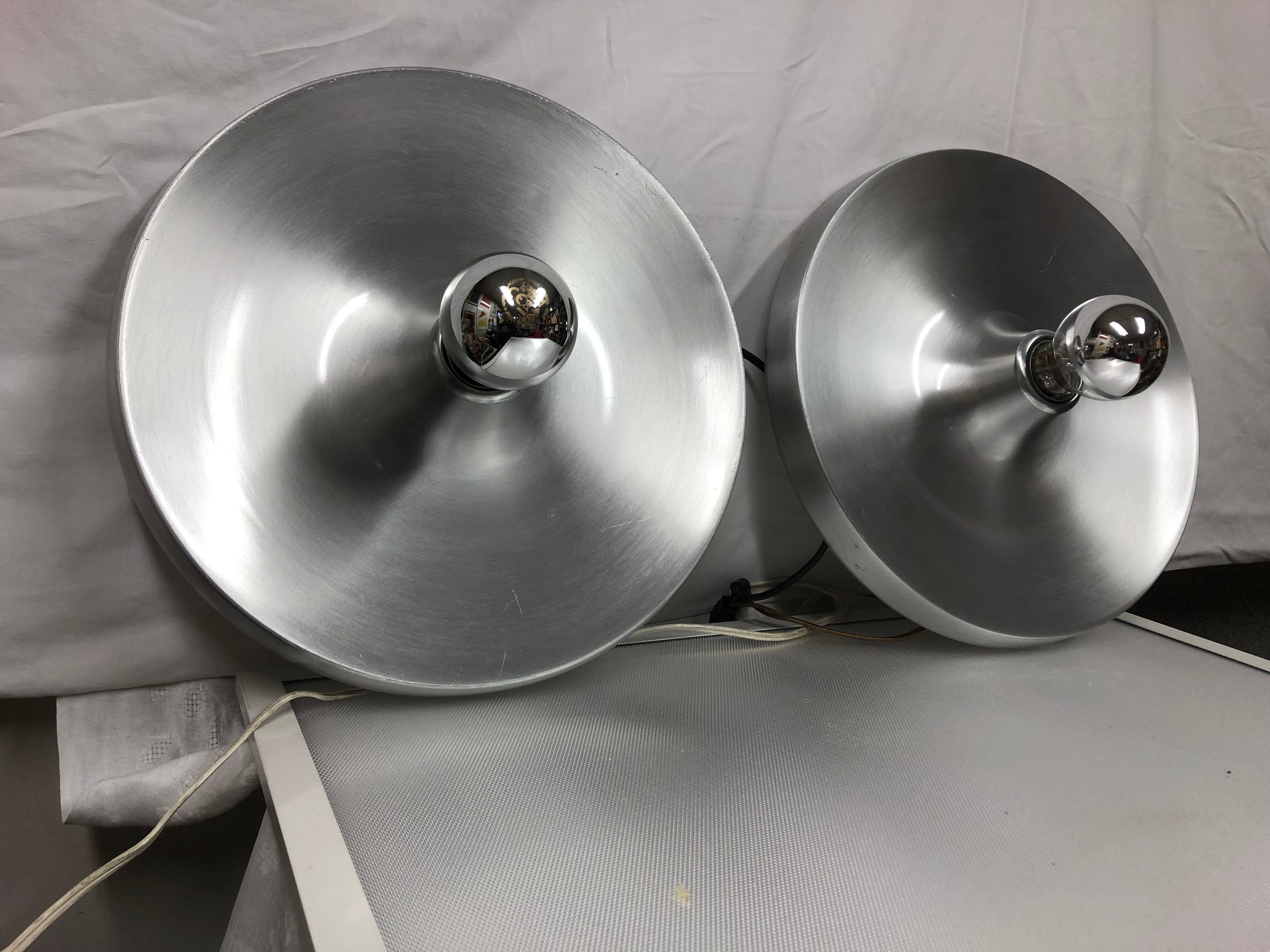 Pair sconces, Flush Light, Germany 1960-70